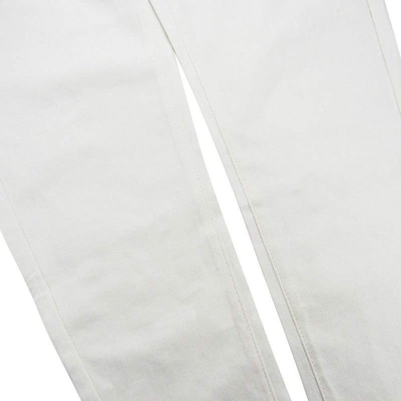 LONGBIDA Men's Denim Bib Overalls Women Fashion Slim Fit Jumpsuit with Pockets(White,S) - Image 5